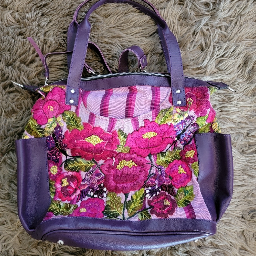 Guatemalan convertible bag
